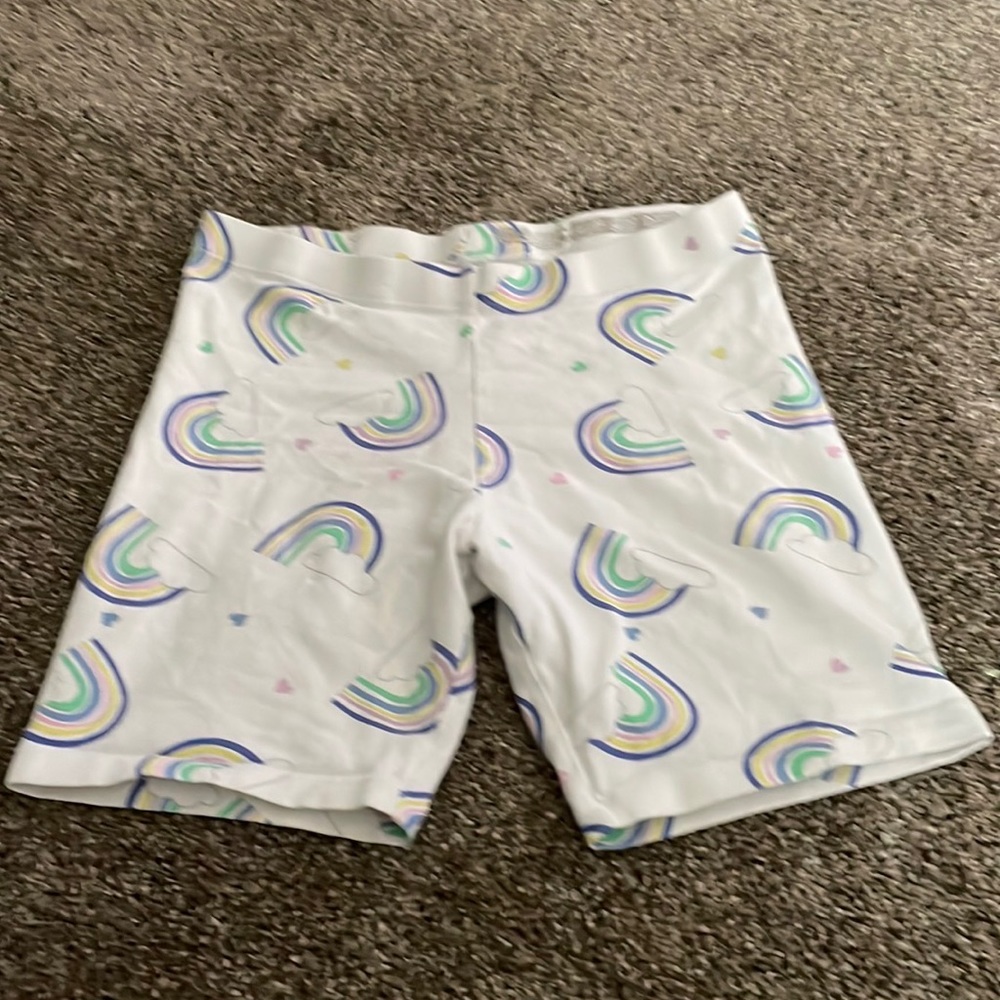 wonder nation, size 10/12, white and rainbow - Picture 2 of 3